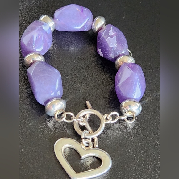 Purple Bracelet Bundle Pink/Purple Is Fossil - Picture 6 of 7